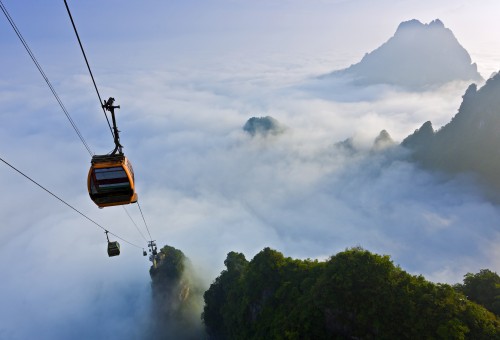 천문산 케이블카